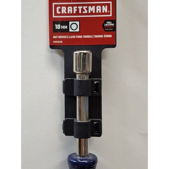 New CRAFTSMAN, 10-MM "NUT DRIVER", Color Coded Blue,  CMHT65119 - Picture 2 of 3